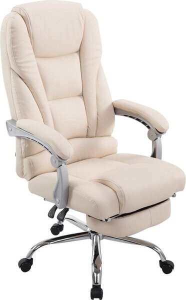 Sedia da ufficio ergonomica - Sedie da ufficio - Massimo comfort | Colore: Crema