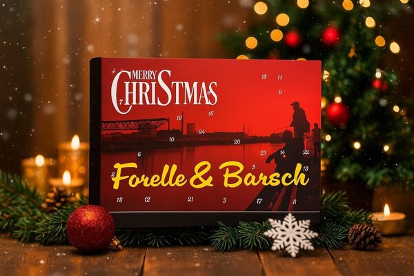 Calendario dell'Avvento Corofish Trota Persico Pesca a Spinning Regalo per il pescatore