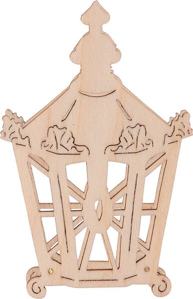 Lanterna attaccabile (set di 10 - 5,8 cm) di Tietze Erzgebirgsdesign