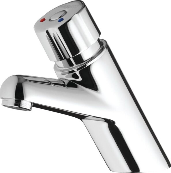 Miscelatore lavabo 4000S BC cromato - PRESTO - con 2 rubinetti di chiusura - 28610