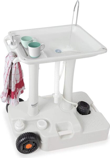Lavabo portatile PSW-30 Pro Quixie, bianco
