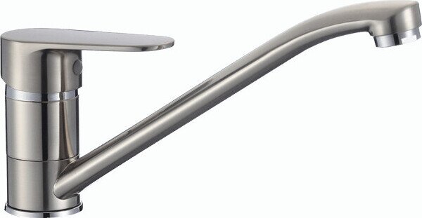 Miscelatore per lavello Rubinetto per cucina Miscelatore monocomando 360° inox