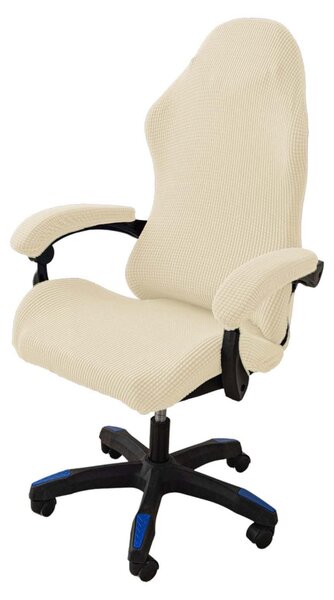 Set di 4 coprisedie da gaming lavabili, con rivestimento antiscivolo e chiusura a zip