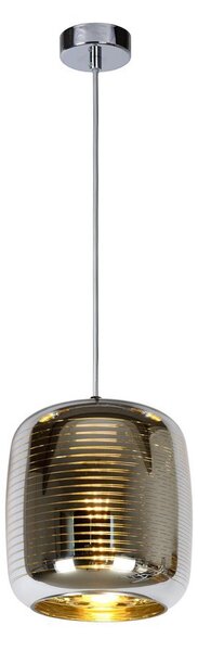Lampada a sospensione ERYN cromata 1xE27x60W in vetro, dimensioni: 145x20x20 cm, IP20, Lucide