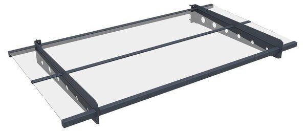 Westmann Metall Tettoia Osta 150 antracite 150x80 cm