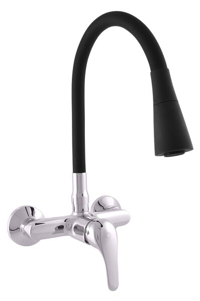 Slezák-RAV Slezák Rav Miscelatore per lavello con braccio flessibile SA002/13 Colore: cromo, Dimensioni: 100 mm