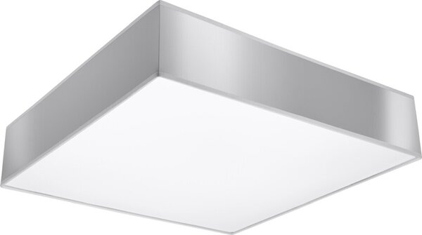 Plafoniera moderna "Mitra5" grigio Lampada da soffitto a 3 luci soggiorno camera da letto corridoio