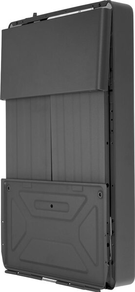 BlueCraft - Stufa a gas a infrarossi 4,2 kW con pareti laterali ribaltabili, incl. tubo flessibile e regolatore