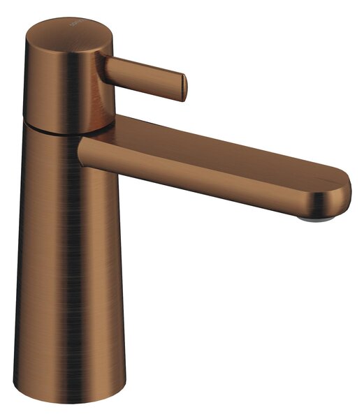 SANYCCES DEDAL ColdOpen rubinetto miscelatore per lavabo altezza bocca 109 mm, oro rosa spazzolato