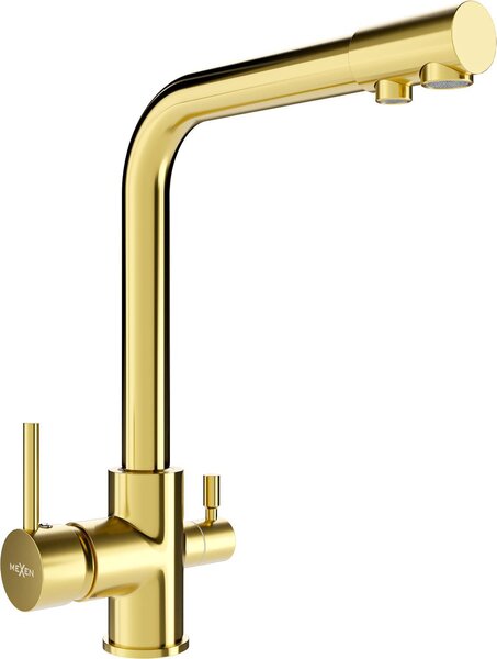 Mexen Duero rubinetto da cucina, oro - 671600-50