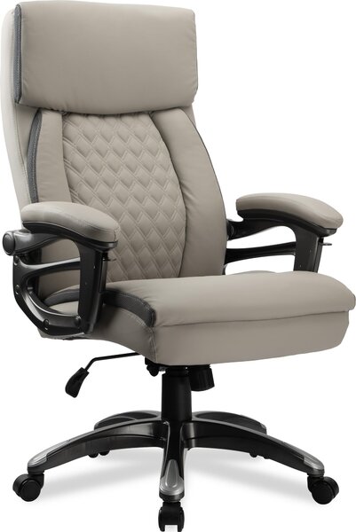 Sedia da ufficio CAMARO in grigio - Ergonomica e moderna