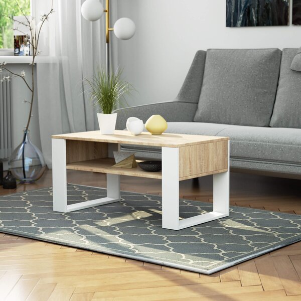 Tavolino di design AD-111 92x45x50 cm Tavolino da salotto Tavolino da divano