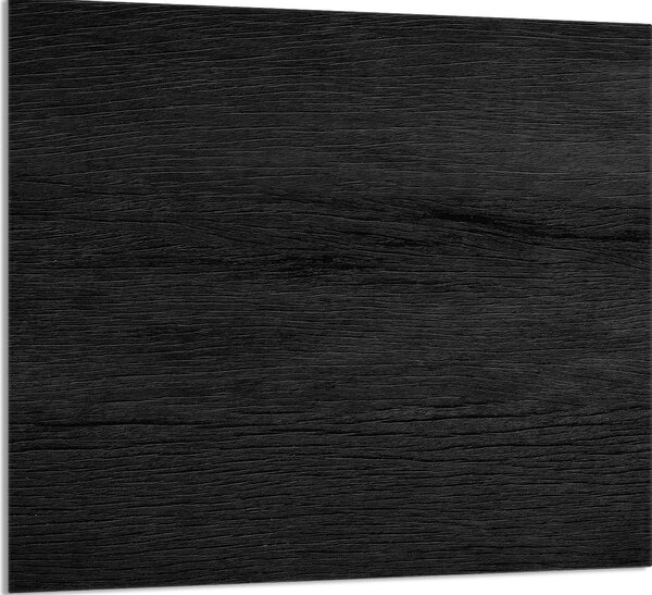 PIATTO IN VETRO PER CUCINA 65x60 Nero