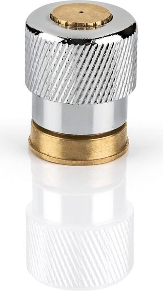 EASYmaxx Regolatore di flusso per rubinetteria Risparmio idrico fino al 90% senza perdita di comfort Limitatore di flusso per rubinetti Cucina Bagno 3,5 cm Acciaio inossidabile