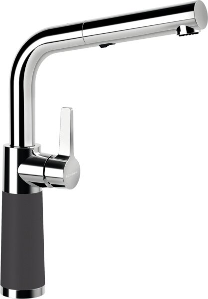 Rubinetto da cucina Schock SC-540 Cristadur bocca estraibile Linea Verde Crepuscolo