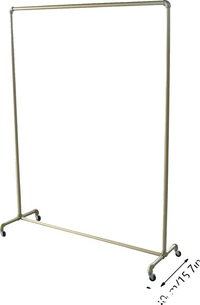 Appendiabiti, design resistente, facile da spostare, oro