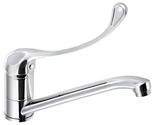 Rubinetto da cucina AQUALINE 35, leva lunga, cromo