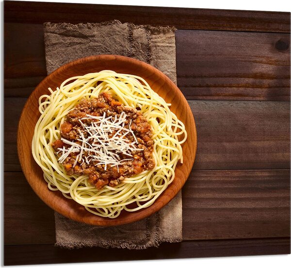 Piatto In Vetro Per La Cucina 65X60 Cibo