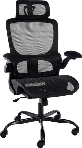 Sedia da ufficio ergonomica - sedia girevole - massimo comfort e posizione di seduta salutare