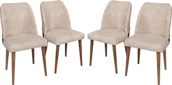 Skye Decor, Nova- Nova 761NMB, crema, sedie da ufficio, 90x50x49 cm, struttura: 100% metallo