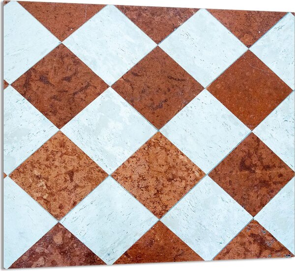 PIATTO IN VETRO PER CUCINA 65x60 Mosaico