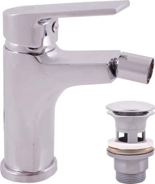 COLORADO - Miscelatore per bidet con scarico, cromo CO145.0, RAV Slezák
