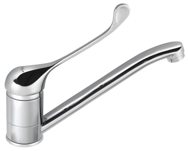 Rubinetto da cucina HOFFER, leva lunga, 221 mm, cromo