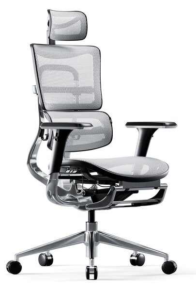 Sedia ergonomica Diablo V-Master: bianco e nero