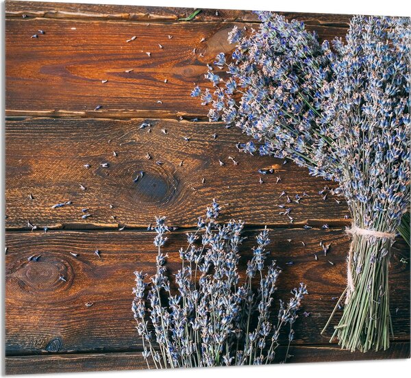 PIASTRELLE IN VETRO PER CUCINA 65x60 Lavanda