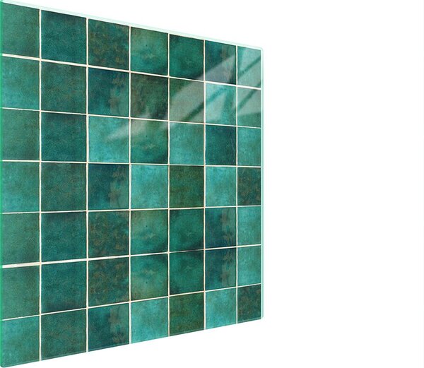 Piastra Di Protezione In Vetrina Per Levatori 50X52 Verde