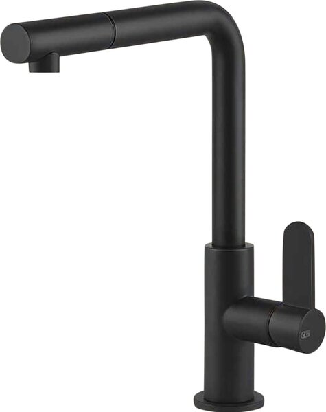 Miscelatore monocomando Gessi Helium 50103 299 cm Nero opaco