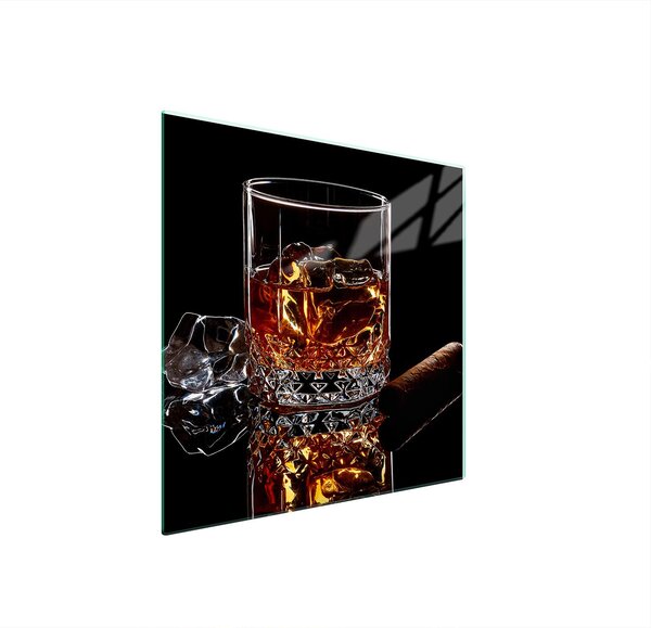 Piastra Di Protezione In Vetro Per L'herd 50X52 Whisky
