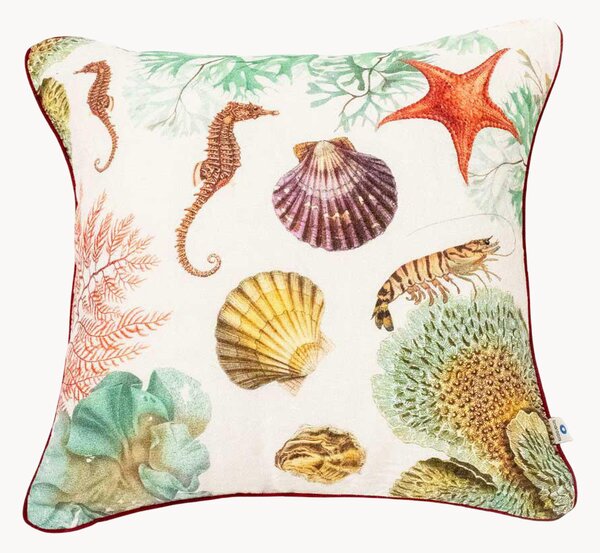 Copricuscino in lino Ocean Animals