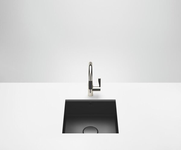 Dornbracht lavabo individuel, 450x400mm, acier vitrifié, 38450002-71, 38450002-71