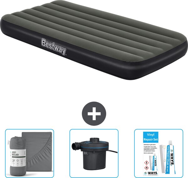 Materasso gonfiabile Bestway - 1 persona - 99 x 188 x 28 cm - Blu - Accessori inclusi