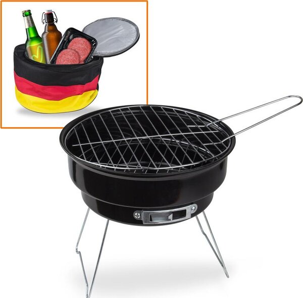 Grill con borsa termica Germania 2 in 1