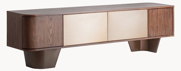 Credenza bassa in legno fatta a mano Bournel