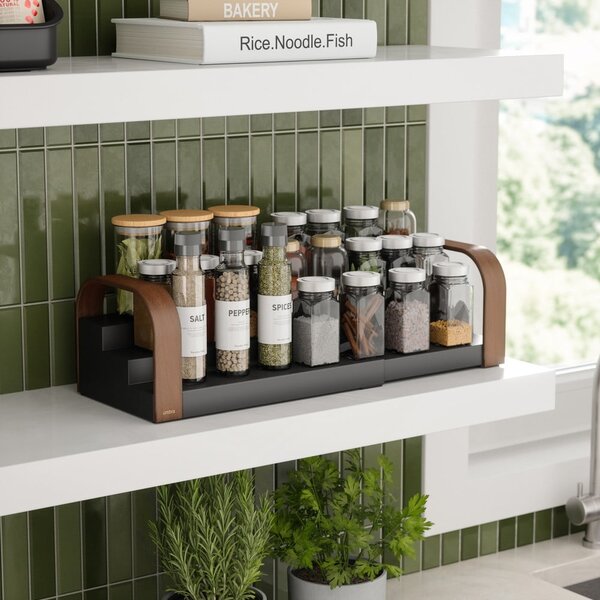 Organizer per spezie in plastica riciclata Bellwood - Umbra