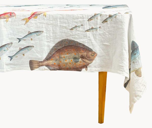 Tovaglia in lino Sea Fish