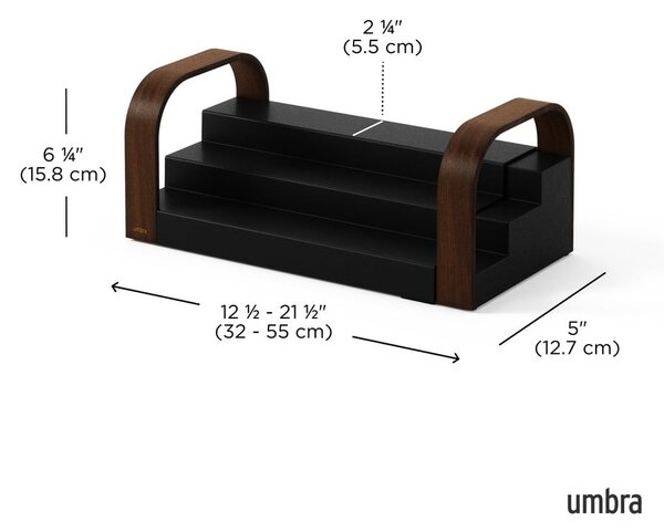 Organizer per spezie in plastica riciclata Bellwood - Umbra