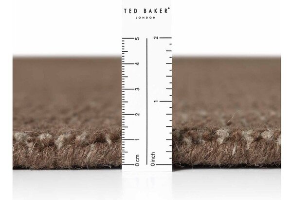 Tappeto marrone in lana tessuto a mano 200x300 cm Greenwich – Ted Baker