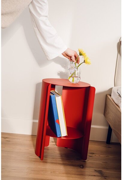 Tavolino rotondo in acciaio ø 32 cm Wa – noo.ma