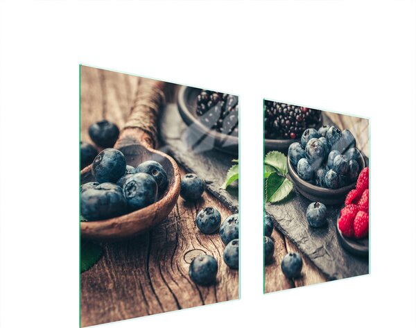 Piatto Protettivo In Vetro Per Cuore 85X52 Frutta
