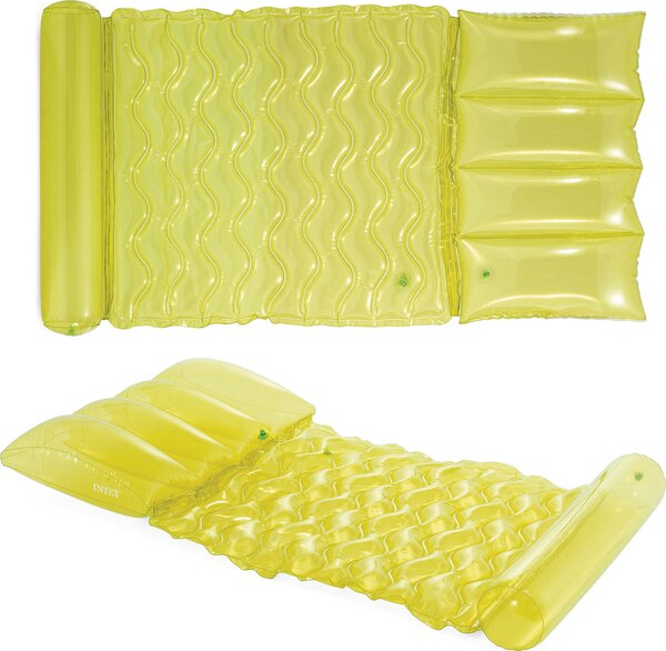 Materasso da bagno verde lime Intex 58725
