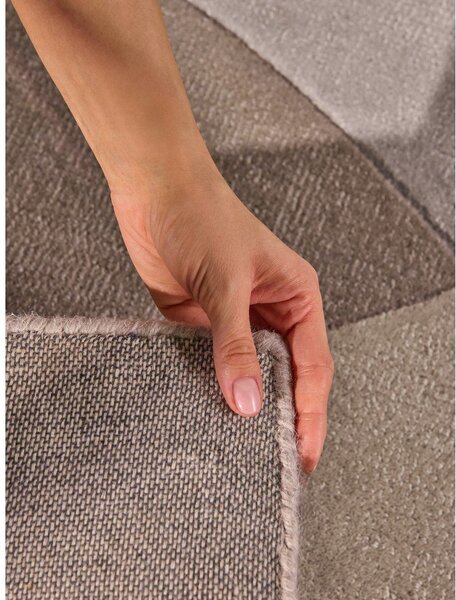 Tappeto beige in lana tessuto a mano 160x230 cm Hackney Clarissa – Ted Baker