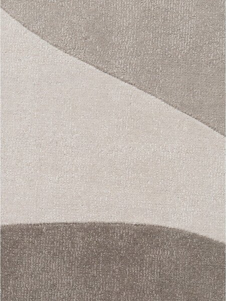 Tappeto rotondo beige in lana tessuto a mano ø 160 cm Hackney Clarissa – Ted Baker