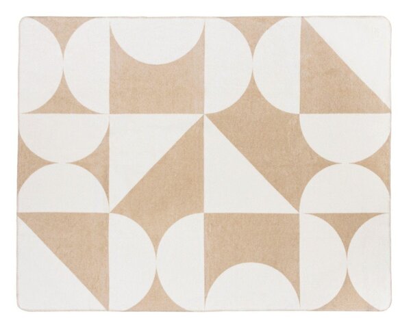 Coperta beige/color crema 150x200 cm Tul – noo.ma
