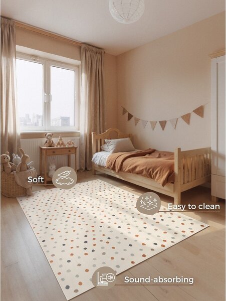 Tappeto per bambini 200x290 cm Konfetti – Hanse Home