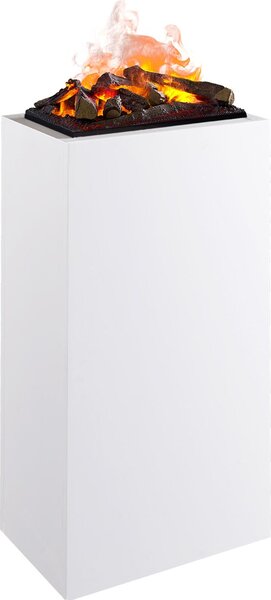 Camino elettrico BALDERIA Ikarus - Colonna - Bianco, alto