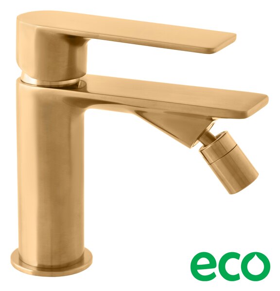 Slezák-RAV Miscelatore per bidet NIL - oro - spazzolato, Colore: ORO - spazzolato , Finitura superficiale: PVD, Dimensione: 3/8''
